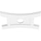 Ekena Millwork Haven Architectural Grade PVC Ceiling Medallion, 20"W x 13 3/8"H x 3"ID x 4 1/4"C x 1"P, One-Piece CMP20X13HN-03000 - alternate 4